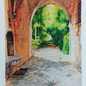 Dubrovnik Šetnica I., giclee, Fadil Vejzović, 50x70 cm