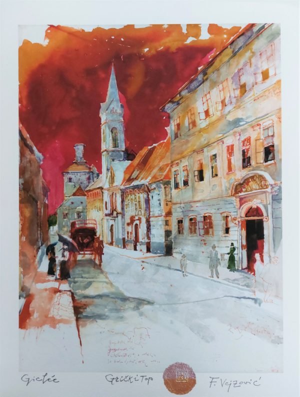 Grički top, giclee, Fadil Vejzović