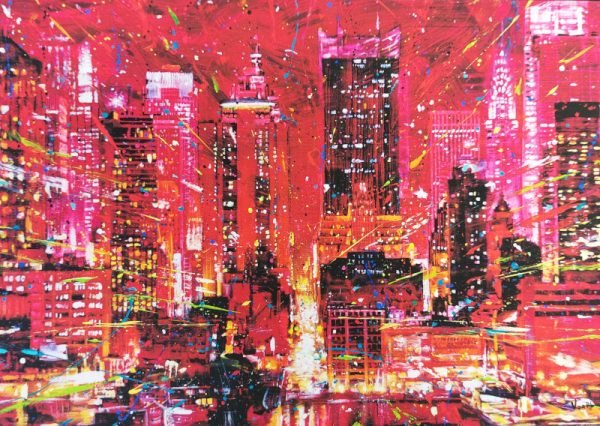 Megalopolis, giclee, Nenad Vorih