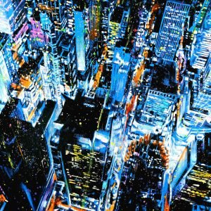 Megalopolis, giclee, Nenad Vorih