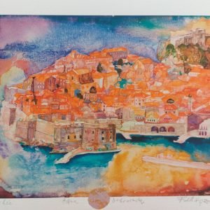 Aqua Dubrovnik, giclee, Fadil Vejzović