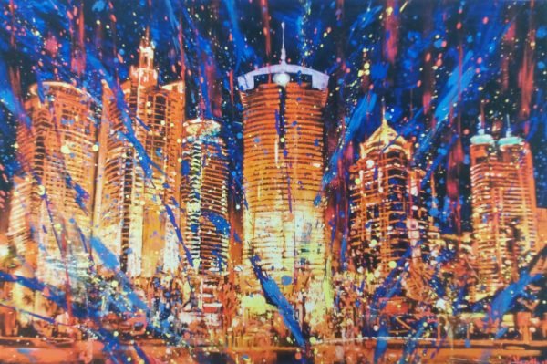 Megalopolis, giclee, Nenad Vorih, 33x49 cm